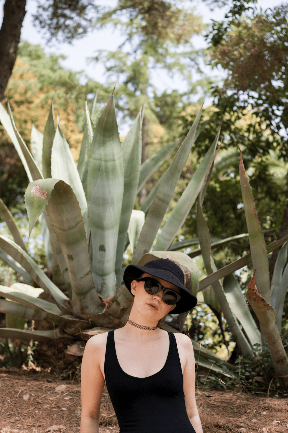 Barcelona, ootd, outfit, plants, Ace & Tate, sunglasses, 